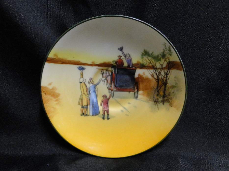 Royal Doulton Coaching Days, Waving Goodbye to Coach: 5 1/2" Saucer (s) Only, 5