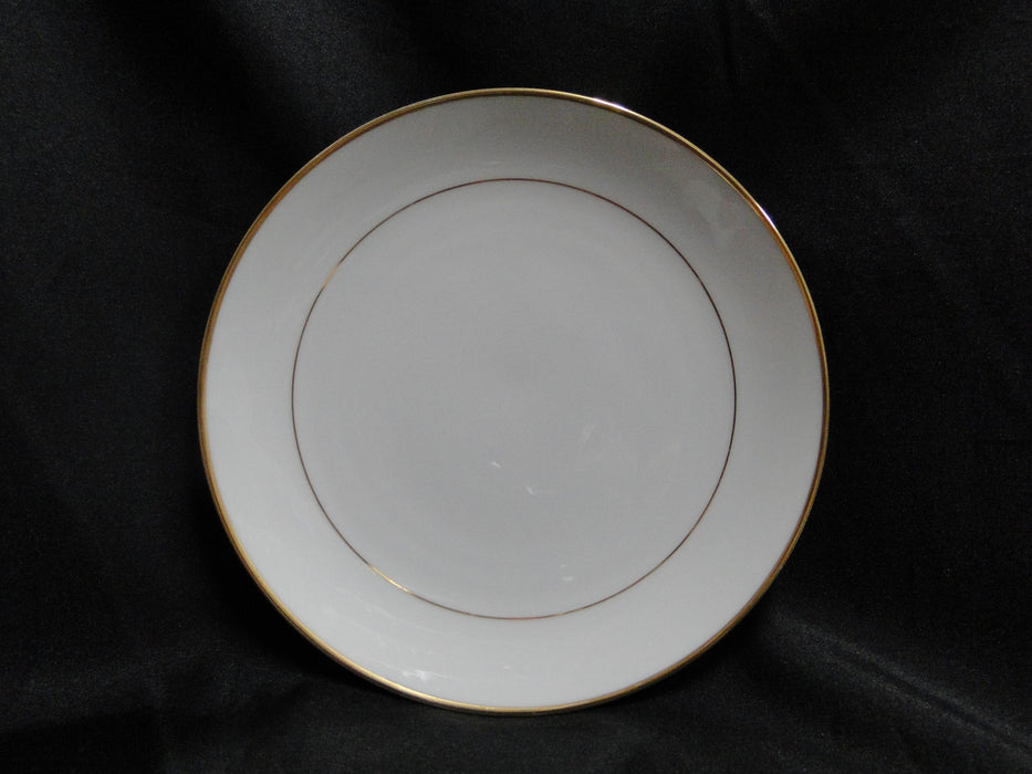 Noritake White w/ Gold Trim: Cream Soup Bowl & Saucer Set