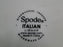 Spode Italian, Blue Scene: NEW Square Cake Plate / Bread Tray (s), 11 1/4”, Box