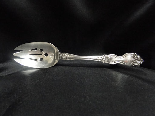 Wallace La Reine, Sterling, 1921: Pierced Serving Spoon (s), 8 3/8" Long