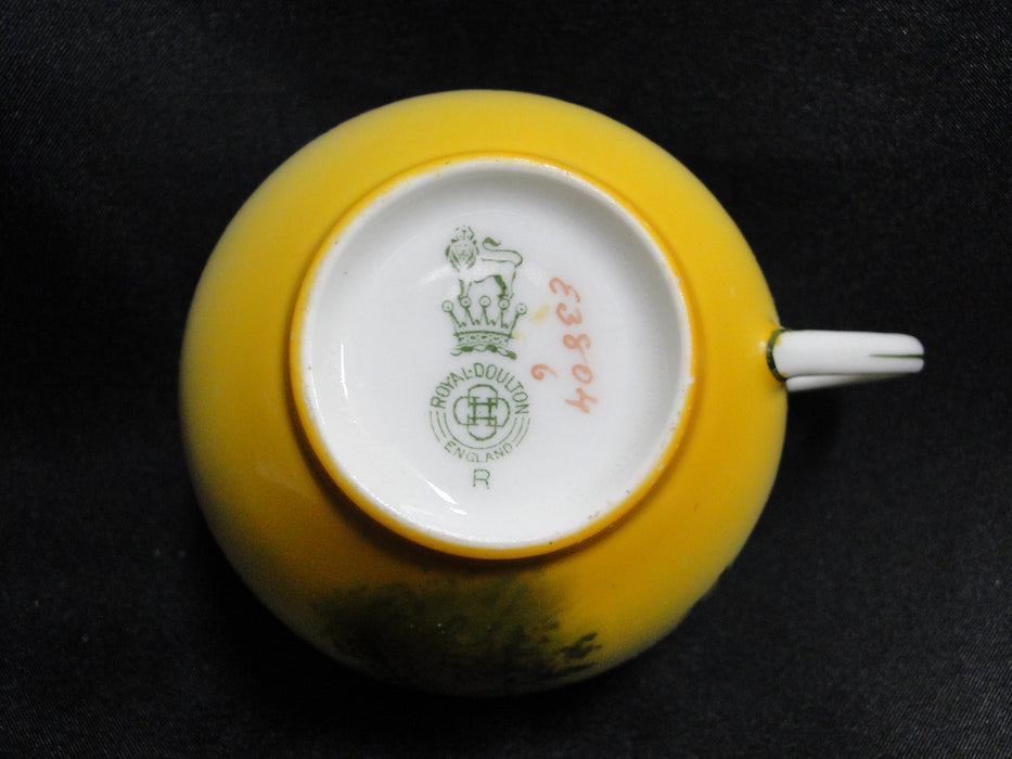 Royal Doulton Coaching Days, Yellow Coach, Horses: 2 1/4" Cup (s) Only, 17