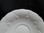 Coalport Oceanside, All White, Embossed Seashells: Cup & Saucer Set (s), 2 1/4"