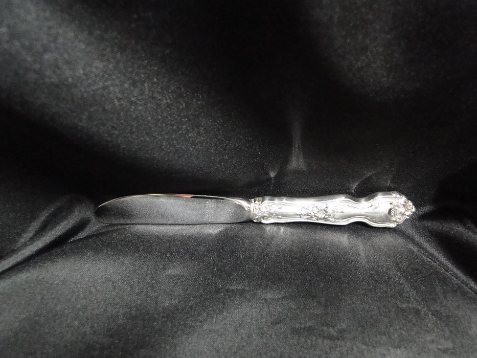 Wallace La Reine, Sterling, 1921: Butter Spreader Knife, 6 3/8" Long