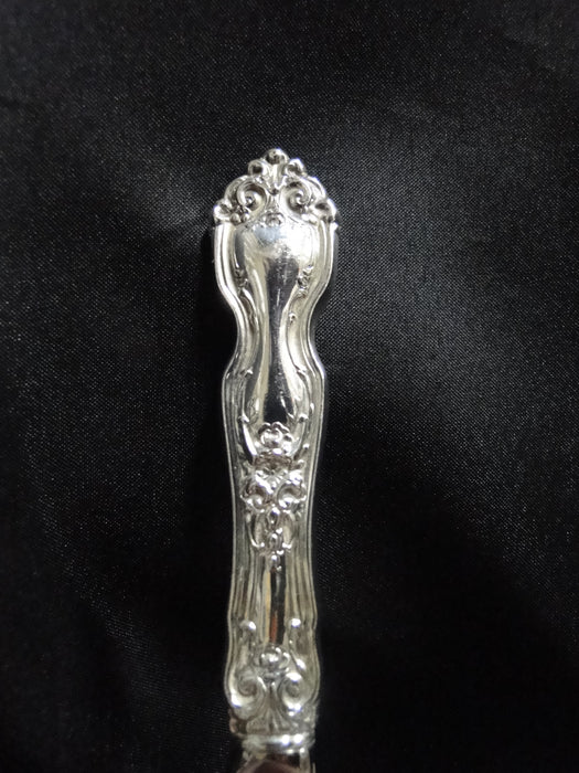 Wallace La Reine, Sterling, 1921: Butter Spreader Knife, 6 3/8" Long