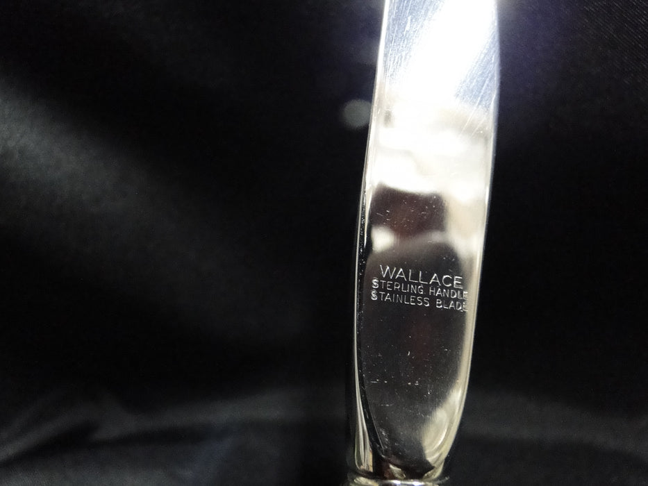 Wallace La Reine, Sterling, 1921: Butter Spreader Knife, 6 3/8" Long