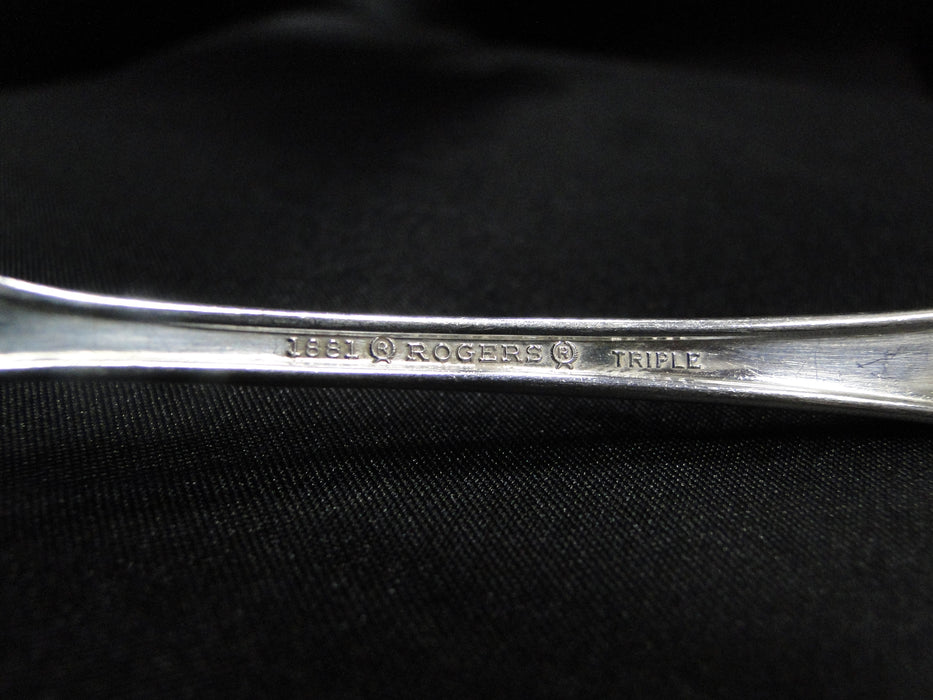 Oneida Chateau, 1881 Rogers Silverplate: Jelly Server, 6 1/8"