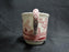 Spode Pink Tower, Pink Floral w/ Scene: Demitasse Cup & Saucer Set