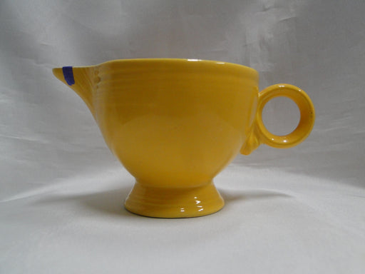 Homer Laughlin Fiesta (Old): Yellow Creamer / Cream Pitcher, 3", As Is