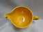 Homer Laughlin Fiesta (Old): Yellow Creamer / Cream Pitcher, 3", As Is