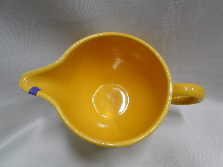 Homer Laughlin Fiesta (Old): Yellow Creamer / Cream Pitcher, 3", As Is