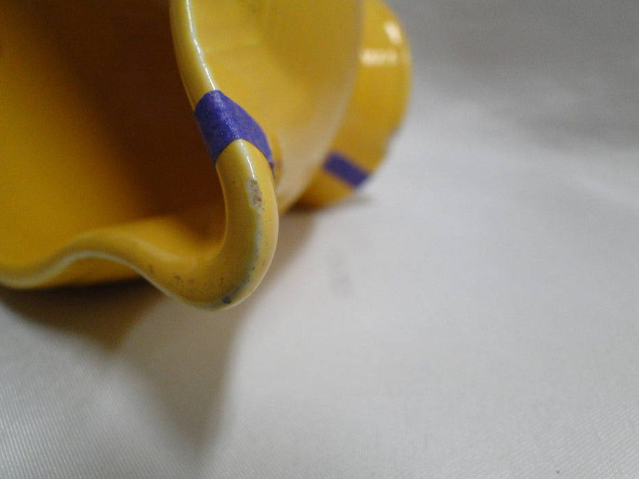 Homer Laughlin Fiesta (Old): Yellow Creamer / Cream Pitcher, 3", As Is