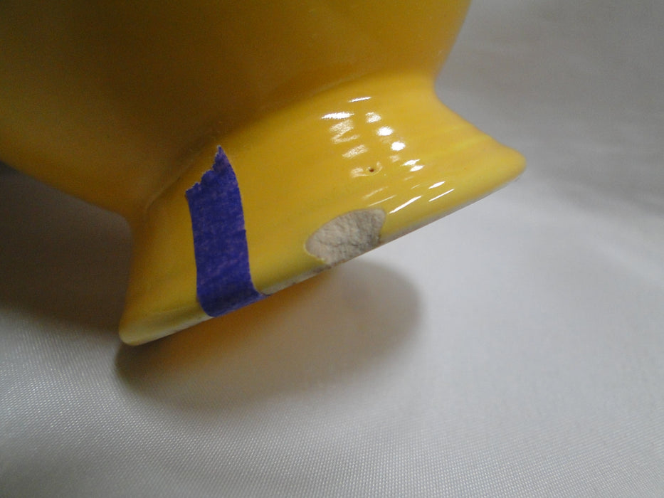 Homer Laughlin Fiesta (Old): Yellow Creamer / Cream Pitcher, 3", As Is