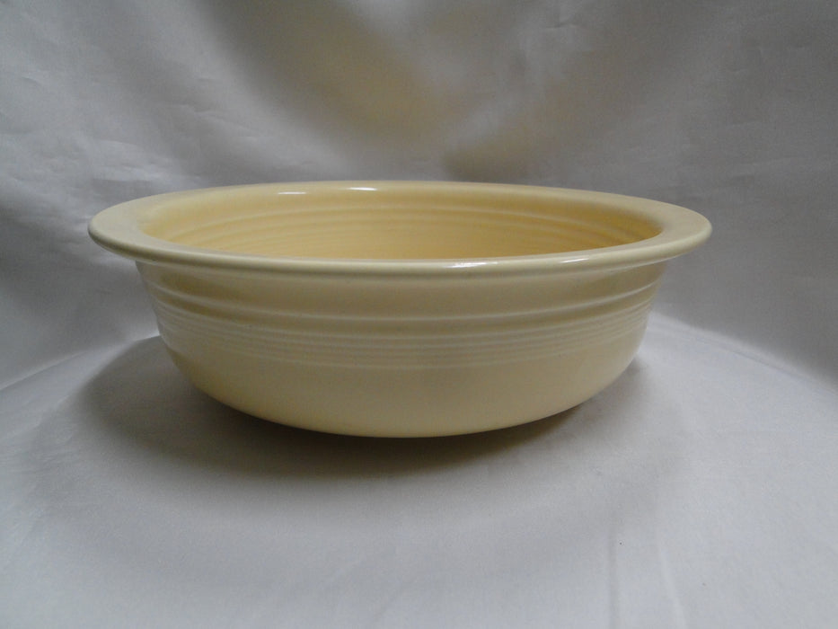 Homer Laughlin Fiesta (Old): Old Ivory Nappy / Bowl, 8 1/2" x 2 3/4", Stains