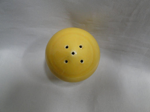 Fiesta: Yellow Salt OR Pepper Shaker, 5 Holes, 2 1/4", No Backstamp, As Is