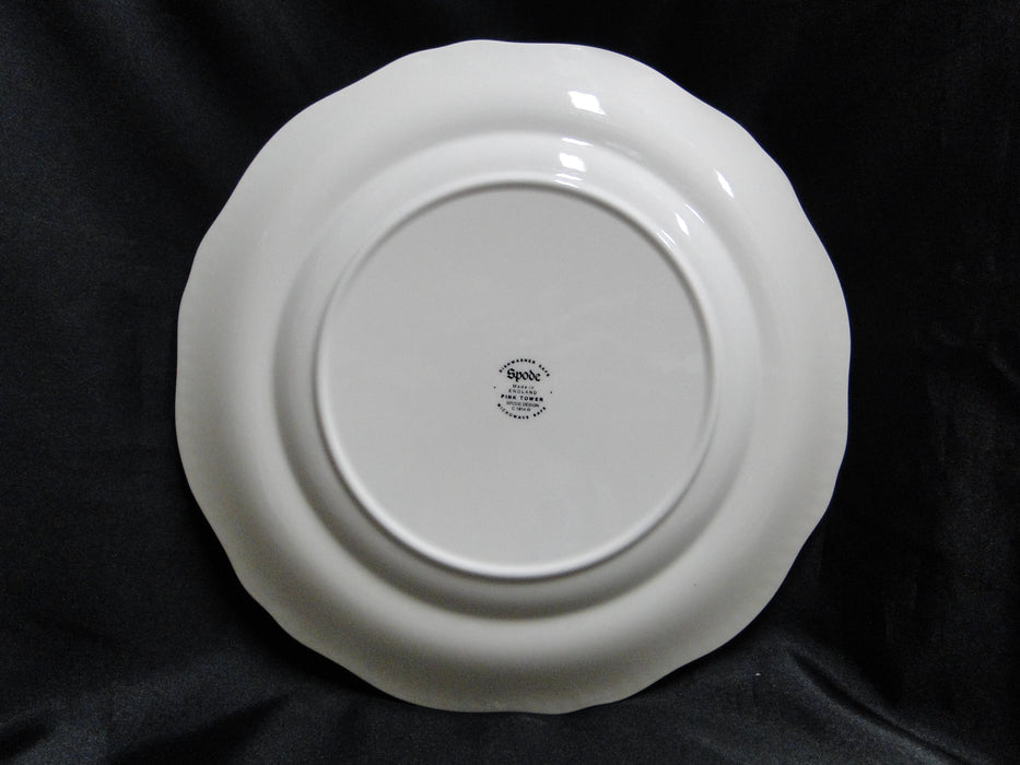 Spode Pink Tower, Pink Floral w/ Scene: Dinner Plate (s), 10 3/4"