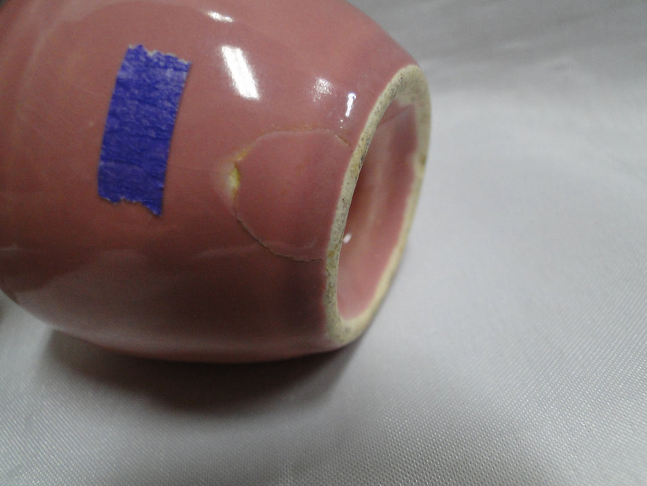 Fiesta: Rose Salt OR Pepper Shaker, 5 Holes, 2 1/4", No Backstamp, As Is