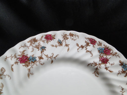 Minton Ancestral, Red & Blue Flowers: Dinner Plate (s), 10 3/4"