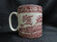 Spode Pink Tower, Pink Floral w/ Scene: Mug (s), 3 1/4" Tall