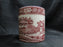 Spode Pink Tower, Pink Floral w/ Scene: Mug (s), 3 1/4" Tall