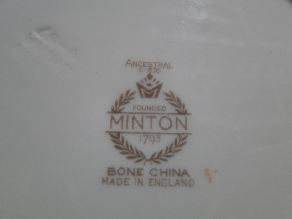 Minton Ancestral, Red & Blue Flowers: Salad Plate (s), 7 7/8