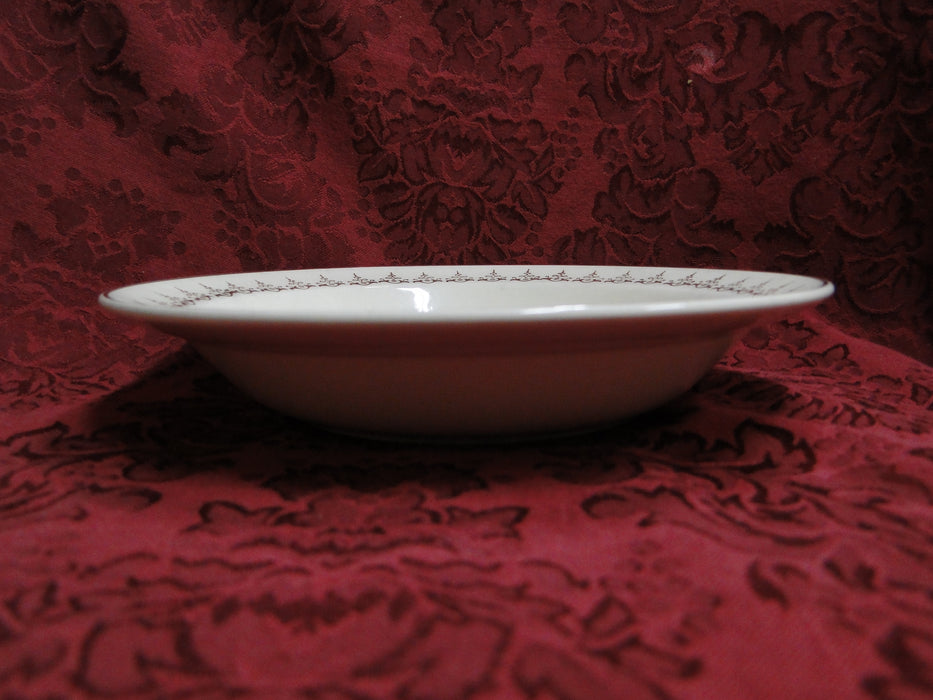 Taylor Smith Taylor: Floral Bouquet, Gold Filigree: Rim Soup Bowl (s), 7 3/4"