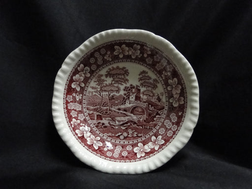 Spode Pink Tower, Pink Floral w/ Scene: Cereal Bowl (s),  6 3/8"