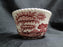 Spode Pink Tower, Pink Floral w/ Scene: Cup & Saucer Set, Crazing