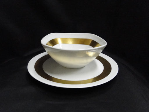 Raynaud Ceralene Anneau d'Or, Thick Gold Band: Gravy Boat & Underplate