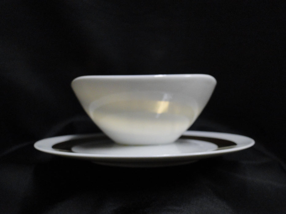 Raynaud Ceralene Anneau d'Or, Thick Gold Band: Gravy Boat & Underplate