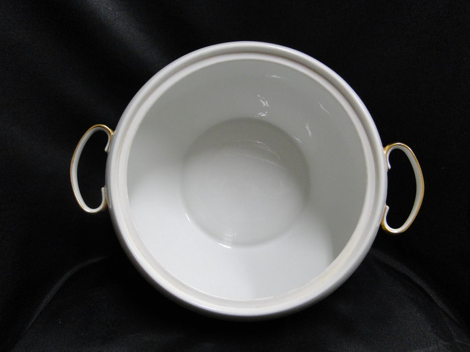 Raynaud Ceralene Anneau d'Or, Thick Gold Band: Serving Bowl & Lid, 11 5/8"