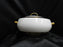 Raynaud Ceralene Anneau d'Or, Thick Gold Band: Serving Bowl & Lid, 10"