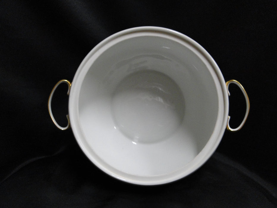 Raynaud Ceralene Anneau d'Or, Thick Gold Band: Serving Bowl & Lid, 10"