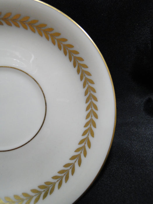 Lenox Imperial, Ivory w/ Gold Laurel & Trim: Cup & Saucer Set, 2 1/8"
