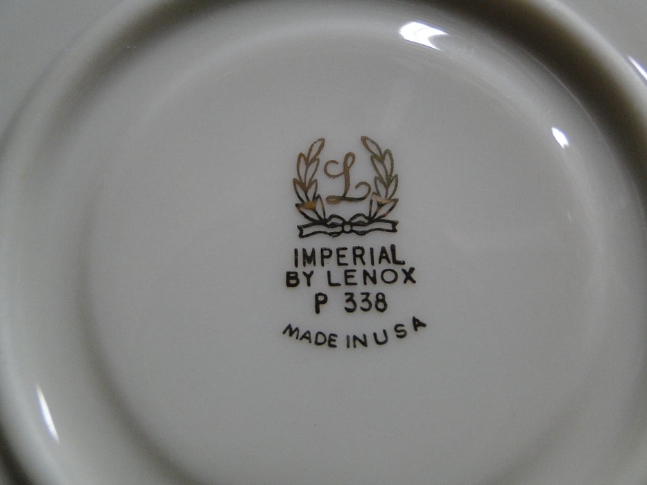 Lenox Imperial, Ivory w/ Gold Laurel & Trim: Cup & Saucer Set, 2 1/8"
