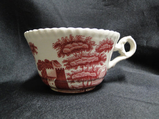 Copeland Spode's Tower Pink, Flowers & Scene: 2 1/4" Cup (s), As Is