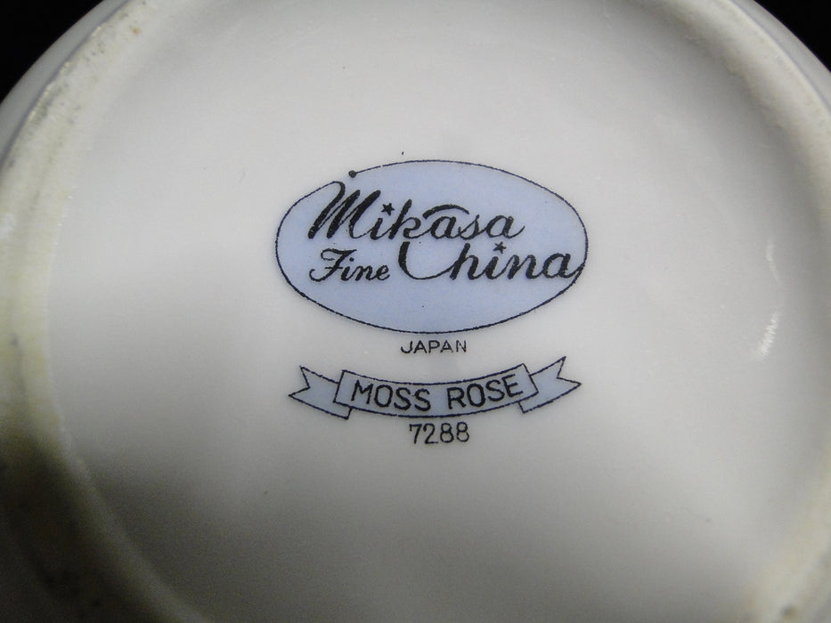 Mikasa Moss Rose 7288, Gold Trim: Creamer / Cream Pitcher, 2 3/4" Tall