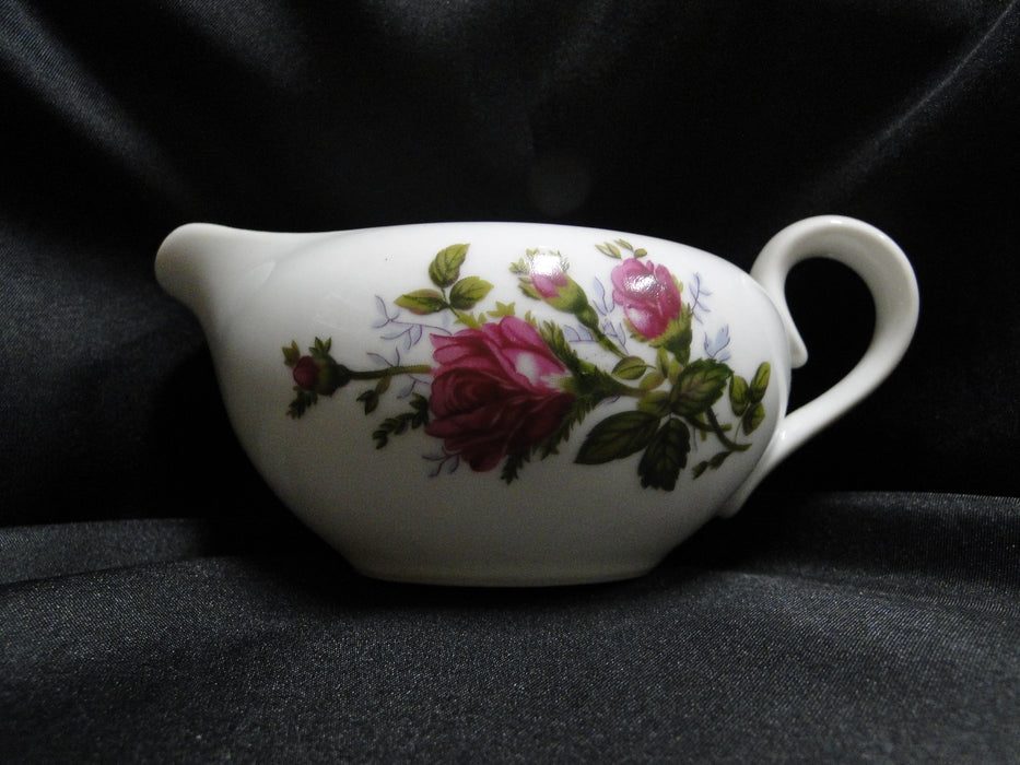 Mikasa Moss Rose 7288, Gold Trim: Creamer / Cream Pitcher, 2 3/4" Tall