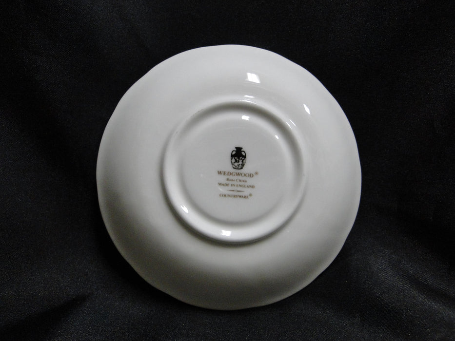 Wedgwood Countryware, White Embossed Leaves: Cup & Saucer Set (s), 2 1/4"