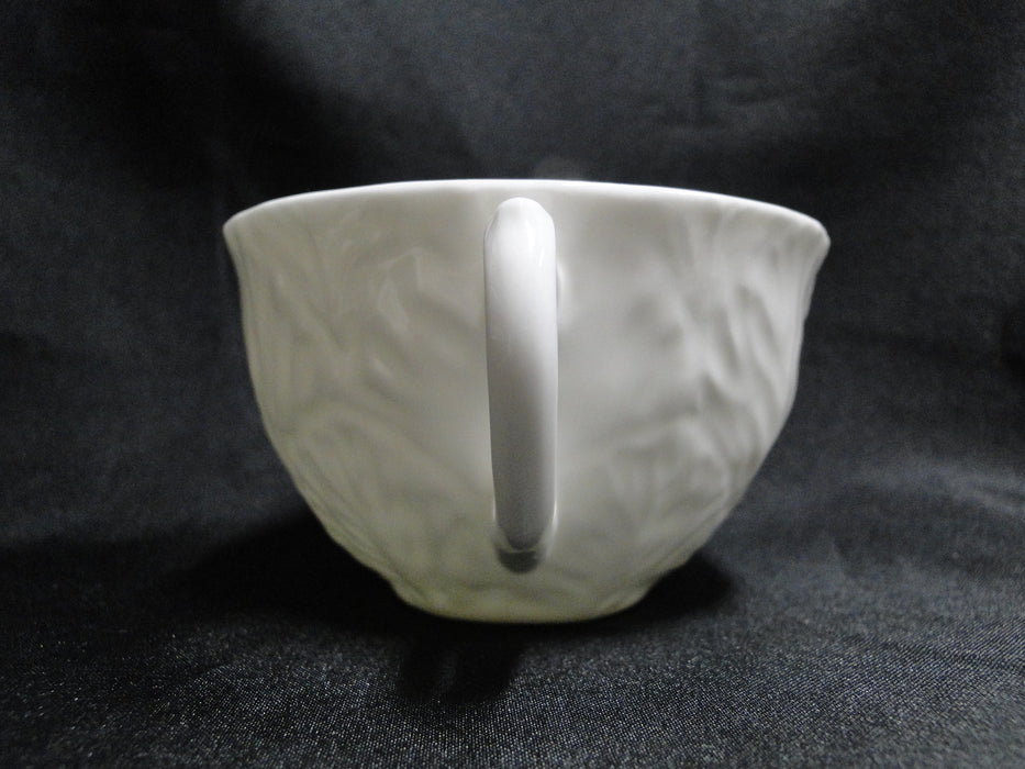 Wedgwood Countryware, White Embossed Leaves: Cup & Saucer Set (s), 2 1/4"