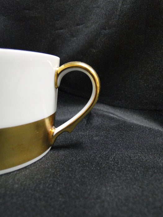 Raynaud Ceralene Anneau d'Or, Thick Gold Band: Cup & Saucer Set (s), 2 1/4"