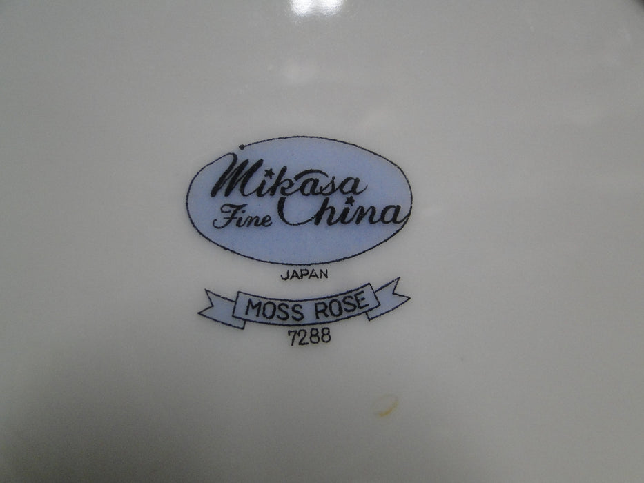 Mikasa Moss Rose 7288, Gold Trim: Rim Soup Bowl (s), 7 3/4" x 1 3/8" Tall