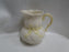 Belleek Ribbon, Yellow, Swirled, Ireland: Creamer (s), 3 1/4", Ivory Inside