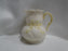 Belleek Ribbon, Yellow, Swirled, Ireland: Creamer (s), 3 1/4", Ivory Inside