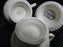 Wedgwood Edme, Ribbed Rim, Off White: Demitasse Cup & Saucer Set, 2 1/2"