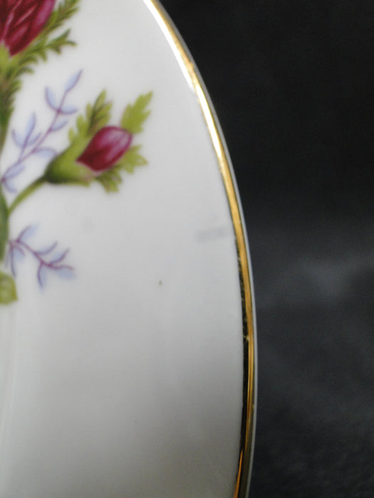 Mikasa Moss Rose 7288, Gold Trim: Bread Plate (s), 6 5/8"