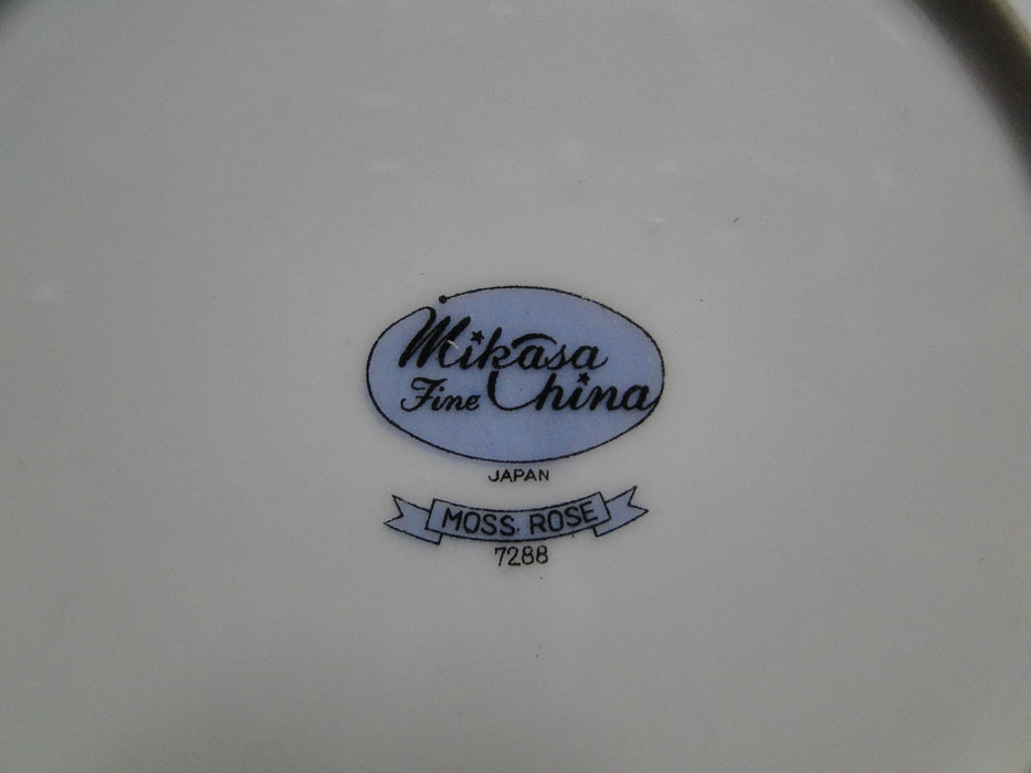 Mikasa Moss Rose 7288, Gold Trim: Bread Plate (s), 6 5/8"