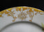 Noritake Yellow Edge, Tan Scrolls, Gold & Color Florals: Bread Plate (s) 6 3/8"