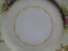 Noritake Yellow Edge, Tan Scrolls, Gold & Color Florals: Bread Plate (s) 6 3/8"