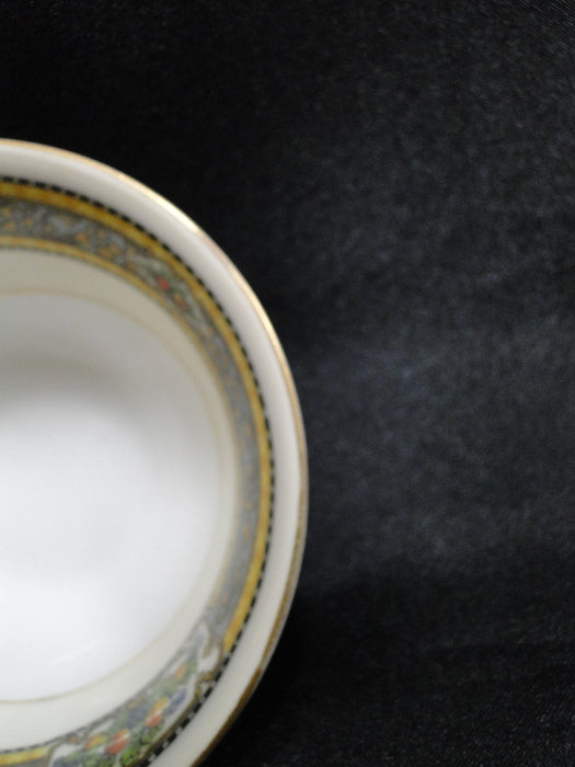 Royal Schwarzburg Docelie, Fruit, Yellow & Blue Bands: Cup & Saucer Set (s), 2"
