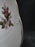 Moss Rose on White, Gold Trim: Snack Plate (s) Only, 8 1/8", No Cup